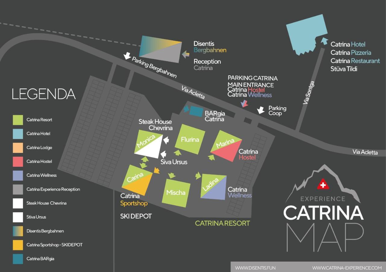Catrina Resort Дизентис Экстерьер фото